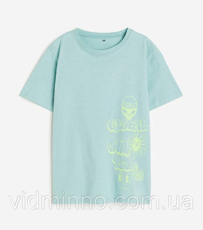 Футболка H&M на хлопчика підлітка р.158-164 - 12-14 років