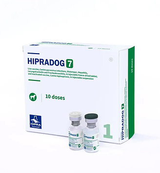 ХІПРАДОГ-7 - мультивалентна вакцина для собак