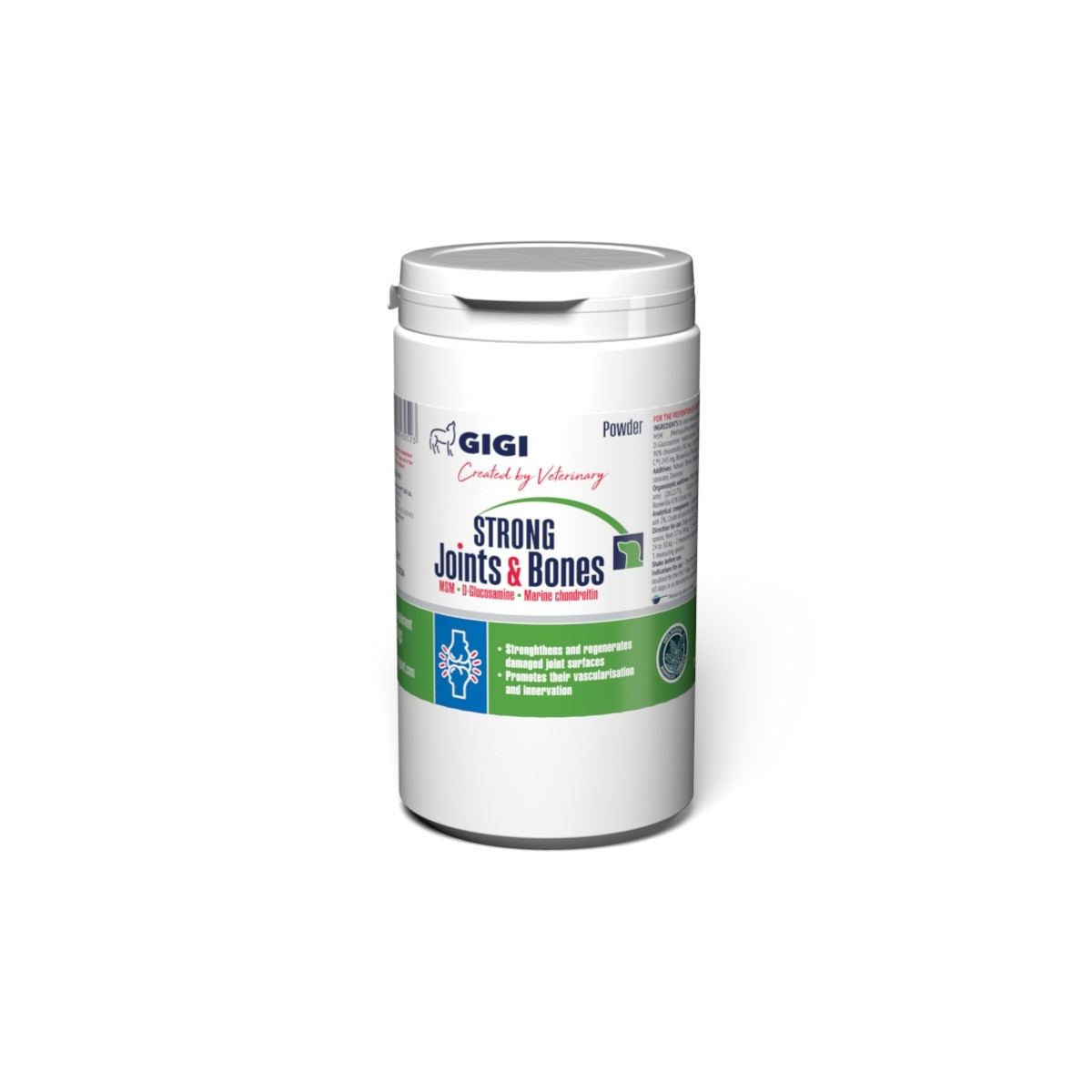 АктіВет Порошок Strong Joints & Bones Powder GIGI хондропротектор протизапальний для собак, 1040г