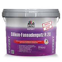 Декоративна штукатурка Короїд Dufa Silikon-Fassadenputz R20 зерно 2 мм 25 кг