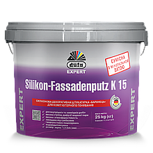Декоративна штукатурка Баранець Dufa Silikon-Fassadenputz К15 зерно 1,5 мм 25 кг