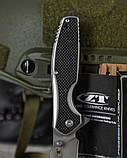 Ніж викидний ZT black ВТ4771, фото 3
