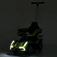 Дитячий електромобіль-толокар Sport Baby Car (зелений колір) з пультом керування 2,4G, фото 3