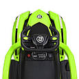 Дитячий електромобіль-толокар Sport Baby Car (зелений колір) з пультом керування 2,4G, фото 7