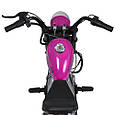 Електромотоцикл дитячий Harley-Davidson (рожевий колір) 350W, фото 6