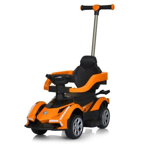 Дитячий електромобіль-толокар Sport Baby Car (помаранчевий колір) з пультом керування 2,4G, фото 1