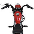 Електромотоцикл дитячий Harley-Davidson (червоний колір) 350W, фото 5