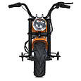 Електромотоцикл дитячий Harley-Davidson (помаранчевий колір) 350W, фото 7