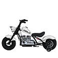 Електромотоцикл дитячий Harley-Davidson (білий колір) 350W, фото 5