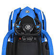 Дитячий електромобіль-толокар Sport Baby Car (синій колір) з пультом керування 2,4G, фото 7