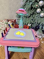 Дитячий мольберт з проектором і магнітною дошкою AK 0004, фото 5