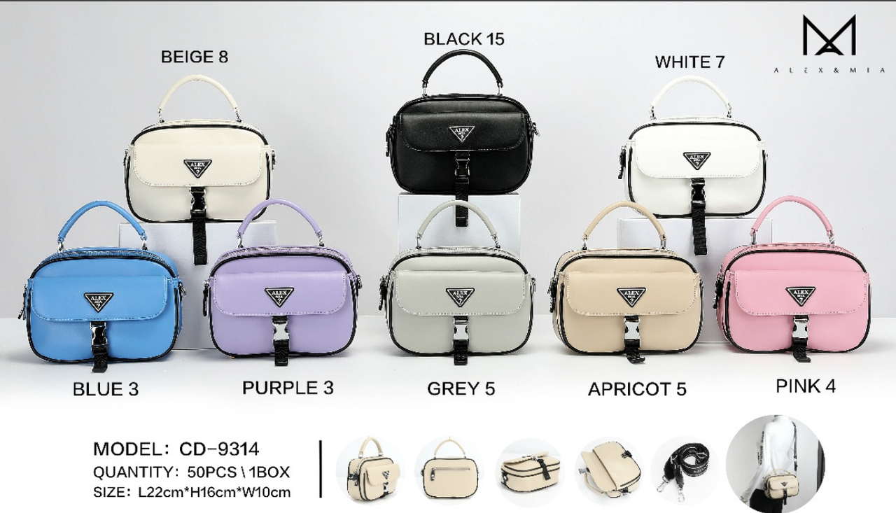 Жіноча стильна сумочка Alex&Mia (гуртом/роздріб)