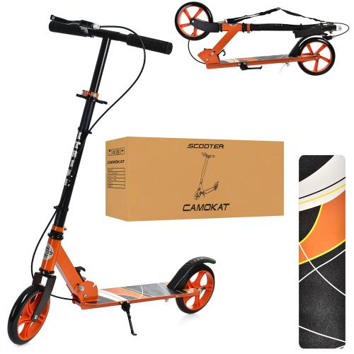 Самокат дорослий складаний ITrike SR 2-008-OR Помаранчевий