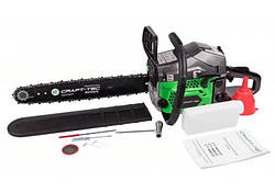 Бензопила Craft-Tec CT-5500 2-х тактний двигун, 3,9 к.с, паливний бак 680 мл, довжина шини 450 мм