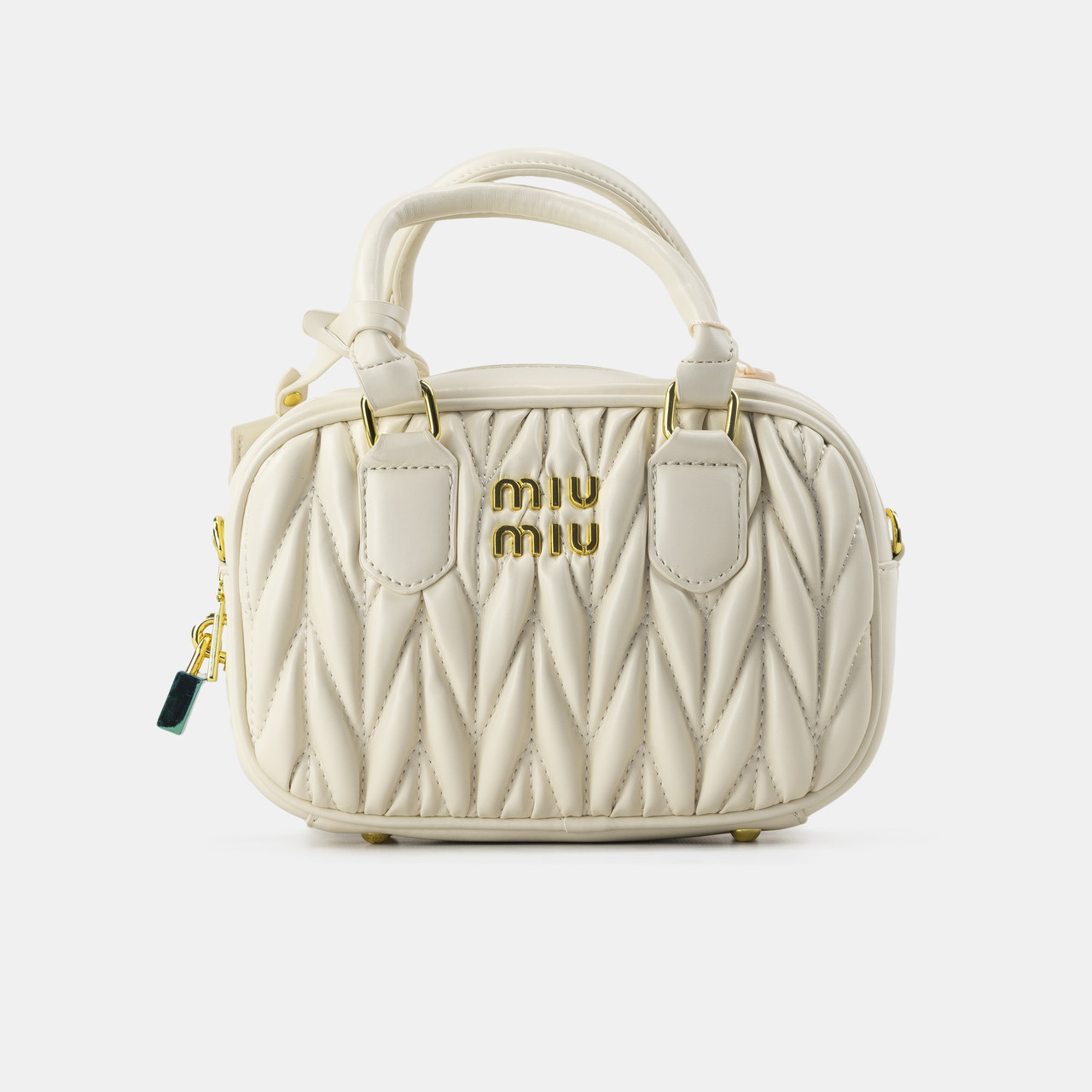 Жіноча брендова сумка МіуМіу / стильна жіноча сумочка на ремені, фото 1