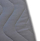 Наматрацник стьобаний водонепроникний Kayra 160х200 см., Сірий, фото 3