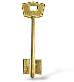 Заготівка ключа Кале-1 вузька (MOTTURA) ЛАТУНЬ