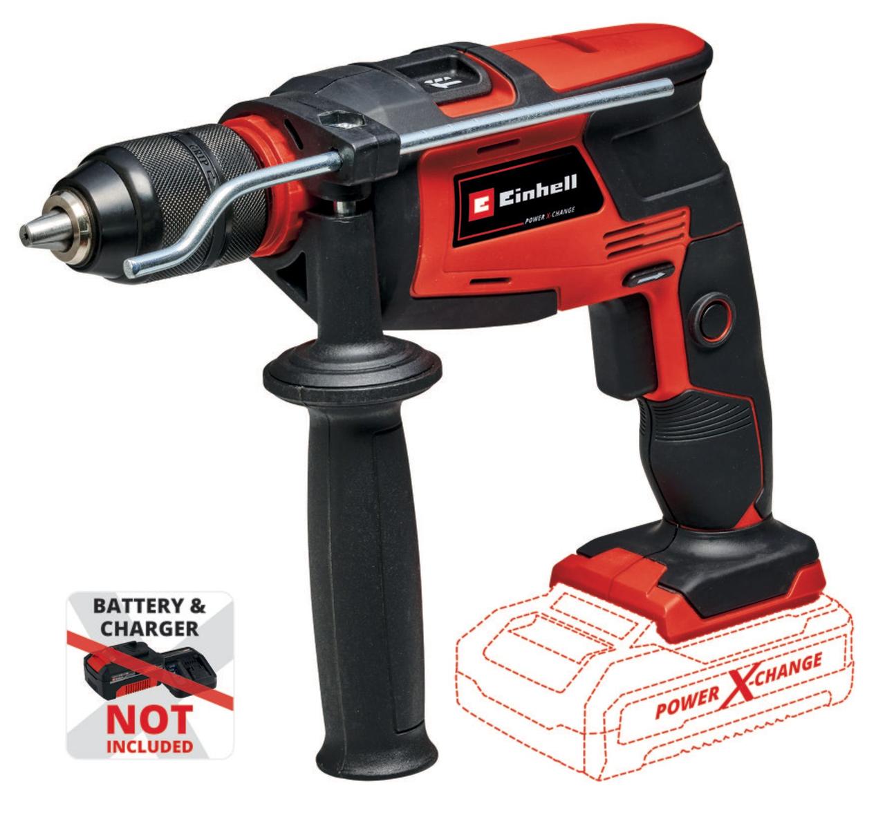 Дриль акумуляторна ударна Einhell TC-ID 18 Li - Solo (4513960)