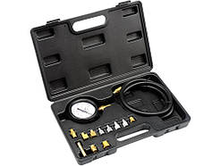 Набір для вимірювання тиску мастила з адаптерами yato yt-73030