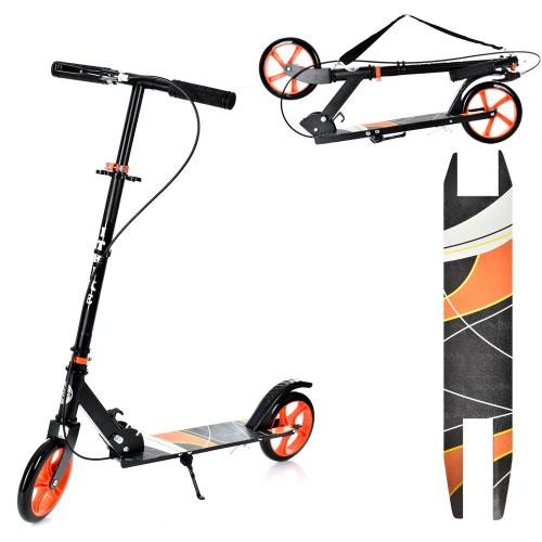 Самокат дорослий складаний ITrike SR 2-008-BOR Помаранчевий