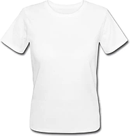 Футболка чоловіча розмір М для сублімації біла Двошарова 200г/м