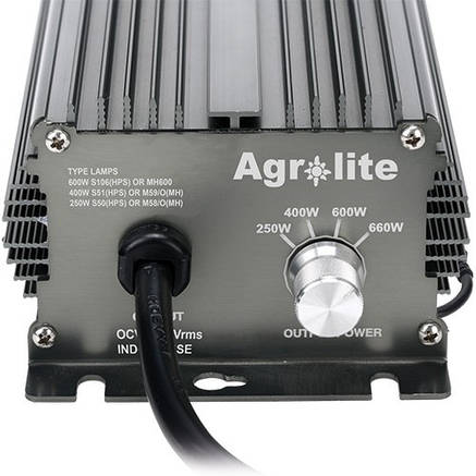 Електронний баласт для ламп Днат та МГЛ Agrolite Dimmer Devilight 600W, фото 3