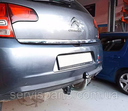 Фаркоп Citroen C3 2001-2016 (Сітроен С3) без підрізу бампера, фото 1