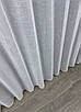 Готова (3х2,7м.) тюль льон. Колір білий. Код 115т 43-002, фото 8