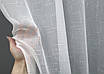 Готова (3х2,7м.) тюль льон. Колір білий. Код 115т 43-002, фото 4