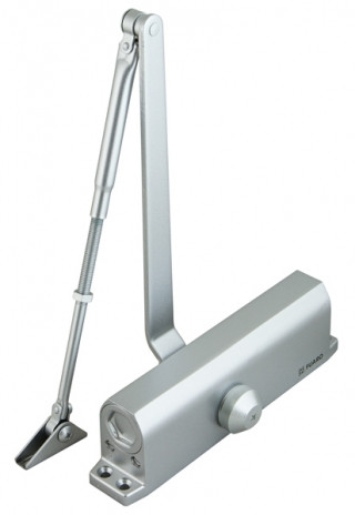 Доводчик дверний FUARO DC-205 AL до 120 кг (алюміній), фото 1