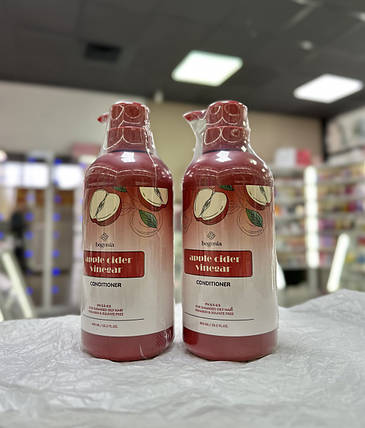 Кондиціонер для волосся Apple Cider Vinegar Bogenia Conditioner 450ml, фото 3