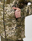 Тактична куртка Soft Shell Піксель, демісезонна утеплена куртка, фото 6