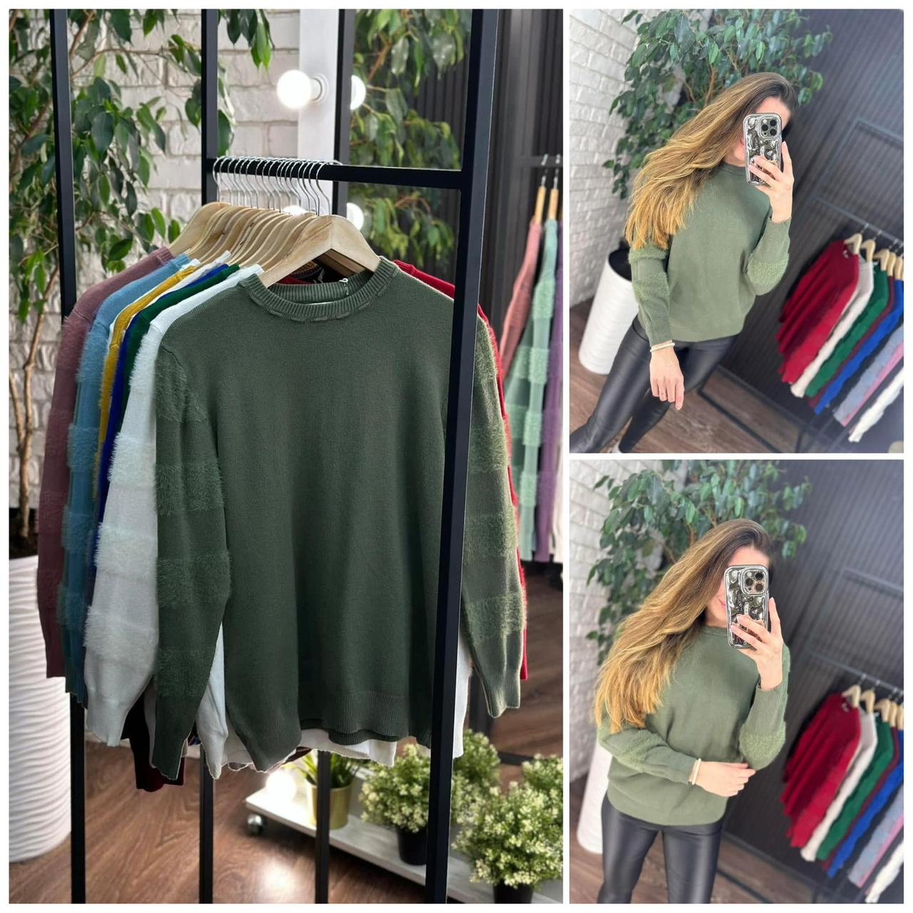 Розкішний жіночий светр, тканина "В'язка" 48/50, 52/54 розмір 48/50