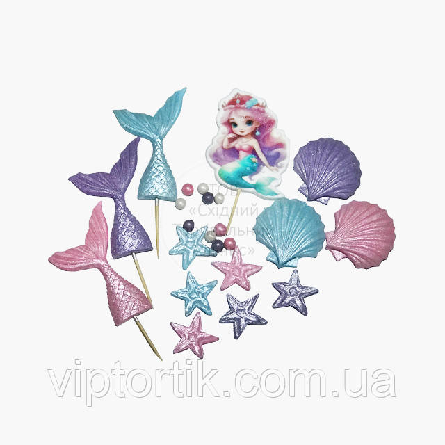 Набір топерів "Русалонька", фото 1
