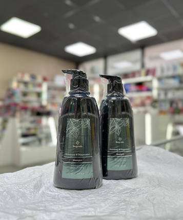 Шампунь для волосся Rosemary Peppermint Bogenia Shampoo 350ml, фото 3
