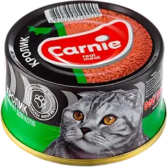 Вологий корм для котів Carnie Паштет м'ясний з кроликом 90 г