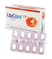 АпКард 7,5 мг, 10 табл., UpCard Vetquinol (Франція) при серцевій недостатності у собак