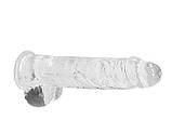 Фалоїмітатор Realrock Dildo With Balls 9'/23 см, фото 4