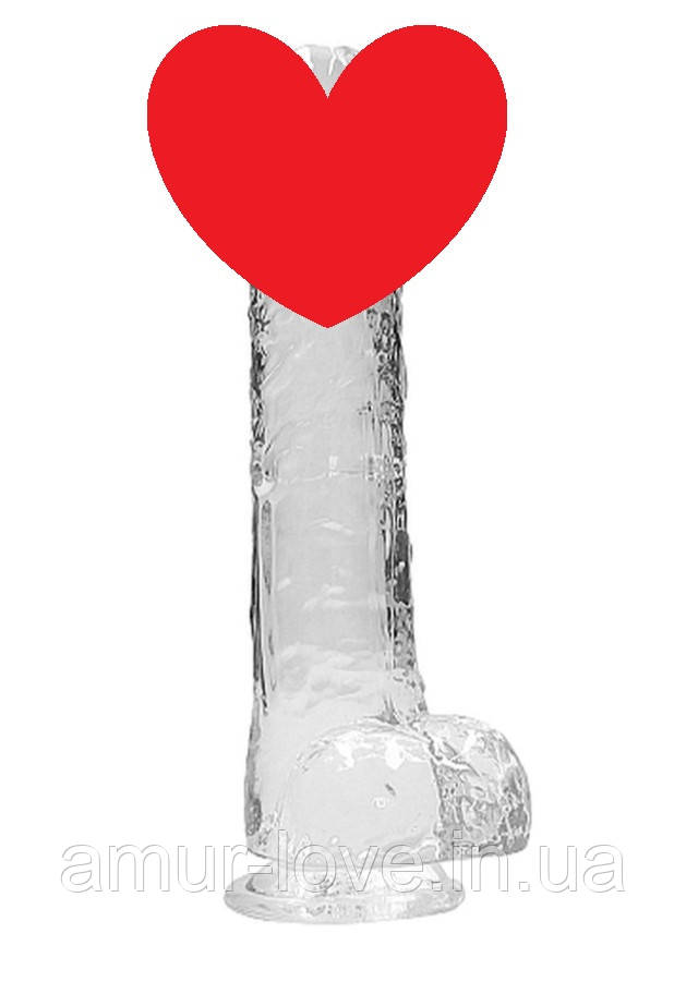 Фалоїмітатор Realrock Dildo With Balls 9'/23 см