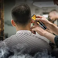 Акумуляторна машинка з дисплеєм та регулюванням довжини VGR V-663 5 насадок, фото 4