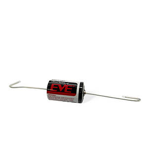 Літієва батарейка ER14250 (1/2 AA) EVE (Li-SOCl2) 3.6v з контактами під пайку