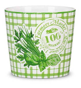 Кашпо для квітів Herbs, керамічне, 14", Farmers