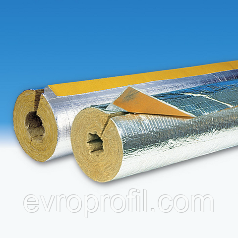 Циліндр з мін.вати Paroc Hvac Section з покриттям AluCoat 057/30, фото 1