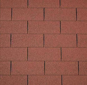 Бітумна черепиця Number One 3Tab (10) Tile Red