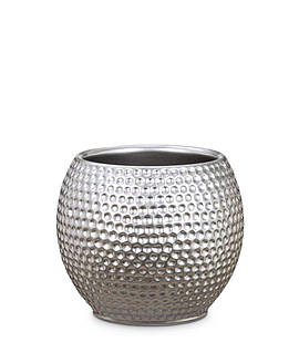 Кашпо для квітів Scheurich "Mercury" 15", срібний