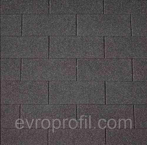 Бітумна черепиця Superglass 3T (01) Black, фото 1