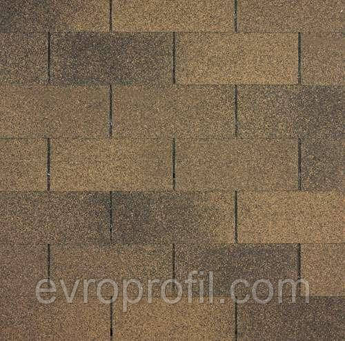 Бітумна черепиця Superglass 3T (53) Autumn Brown, фото 1