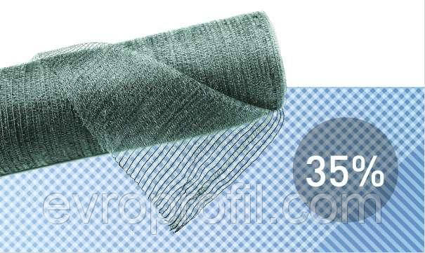 Cітка полімерна Karatzis для затінювання 35% (8*50м), фото 1