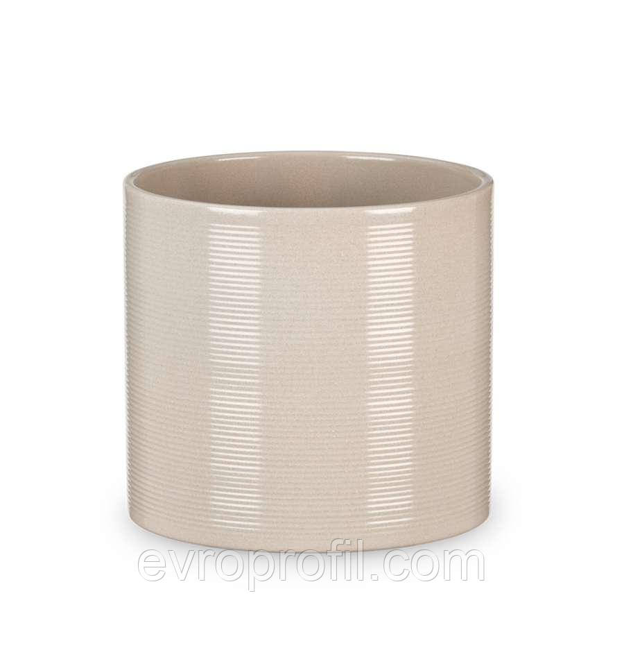 Кашпо для квітів Scheurich "Inspiration" 14", кремовий, фото 1