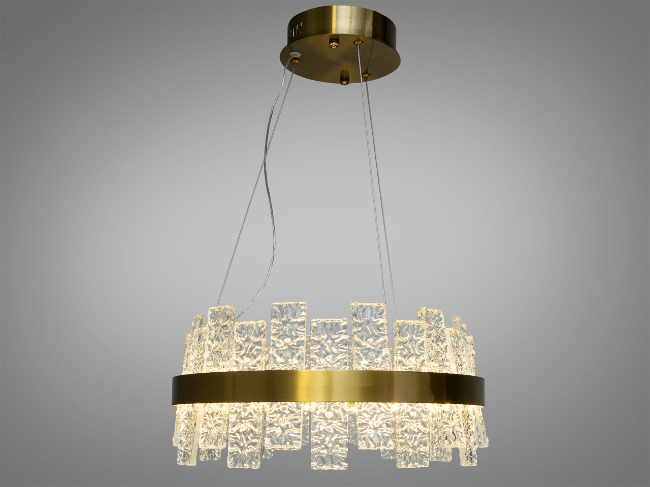 Кришталева світлодіодна, 55 ват, хром, фото 1